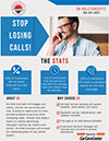 On Hold Services Sales Flyer