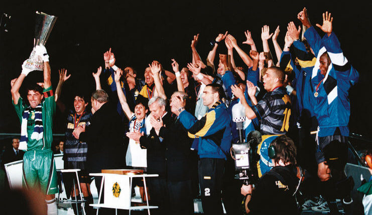 Inter Milan juara Piala UEFA 1997-98.
