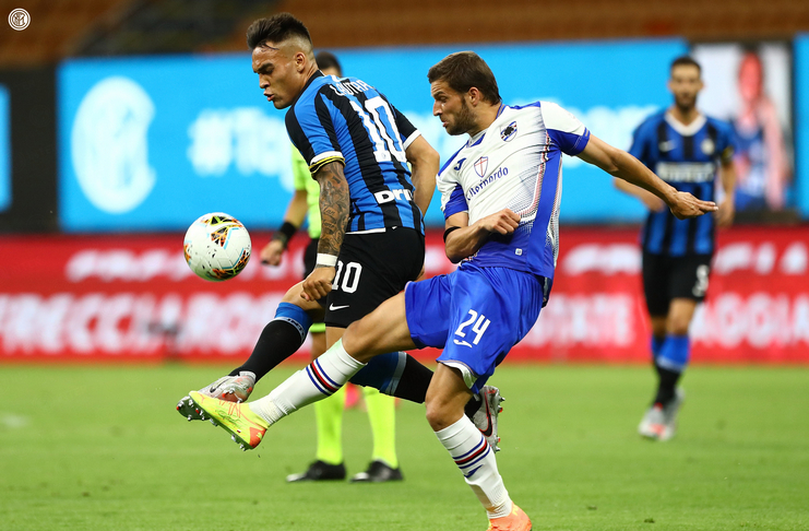 Inter vs Sampdoria - Liga Italia - @inter