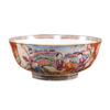 18th Century Chinese Export Bowl with Mandarin Scene