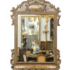 18th Century Italian Polychrome Painted Mirror