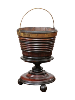 19th Century Dutch Bucket in Mahogany