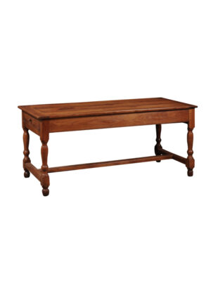 19th Century French Fruitwood Farm Table
