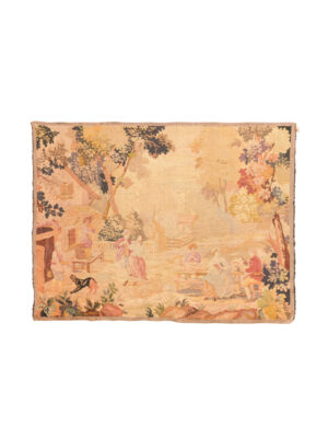 19th Century Tapestry of Countryside Scene