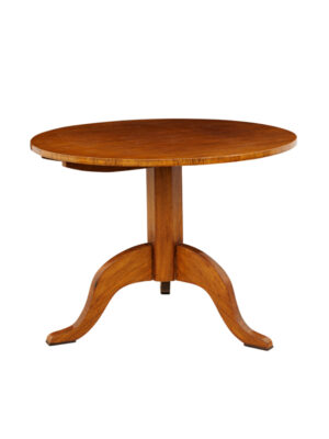 Biedermeier Style Walnut Center Table