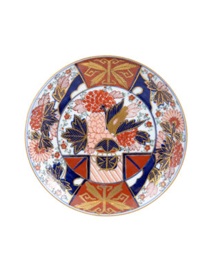English Imari Style Plate