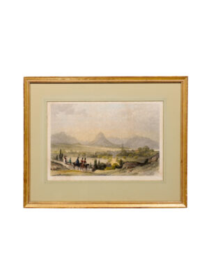 Framed 19th Century English Landscape Print