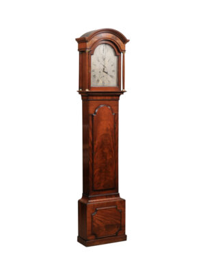 George III Tallcase Mahogany Clock