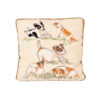 Needlepoint Pillow of Jack Russell Terriers